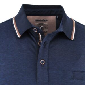Polo manches courtes MONTE CARLO marine