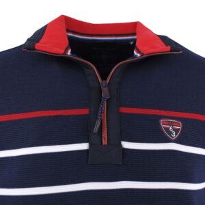 Sweat homme marinière MONTE CARLO col camionneur