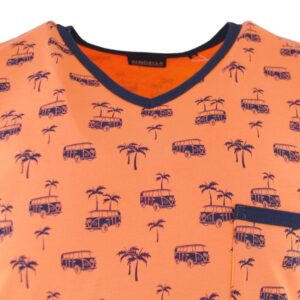 Pyjama short RINGELLA papaye