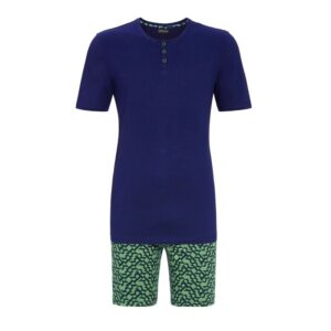 Pyjama short RINGELLA short fantaisie vert