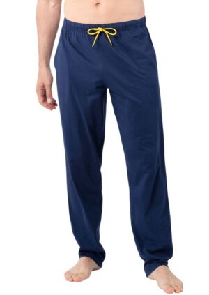 Pyjama Long EMINENCE jersey marine LU00