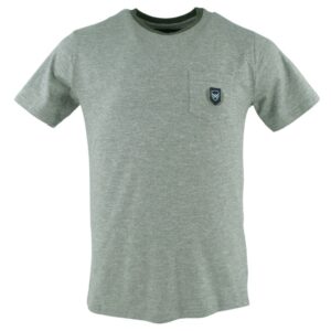 T-shirt homme kaki BLACK WELLIS poche poitrine