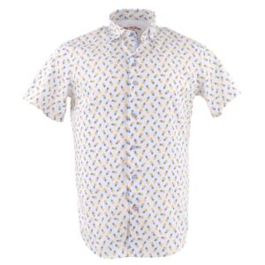 chemise manches courtes homme imprimée ananas THE SURFCAR Sgai (ex-Gaia)
