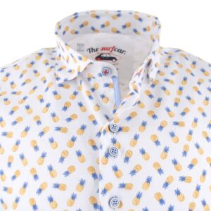 chemise manches courtes homme imprimée ananas THE SURFCAR Sgai (ex-Gaia)