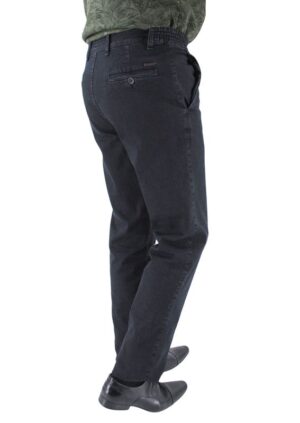 Pantalon jean ceinture élastique LCDN noir Féderec
