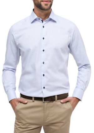 Chemise ETERNA micro-carreaux modern fit 4671etm