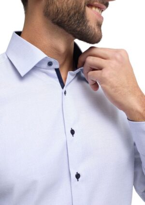 Chemise ETERNA micro-carreaux modern fit 4671etm