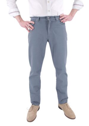 Pantalon coton 5 poches LCDN bleuté modèle Lover