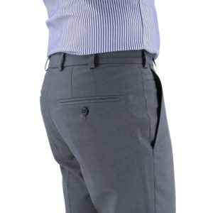 Pantalon laine fine MENS Madison gris foncé 2601Men