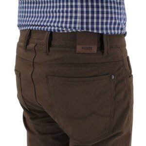 pantalon homme PIONEER Mégaflex Thermo marron Eric