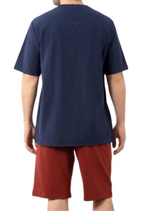 Pyjama short mercerisé col V EMINENCE LP64