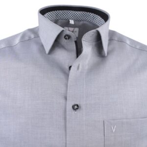 Chemise homme MARVELIS gris Modern Fit