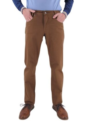 Pantalon homme GARDEUR coton tabac Bill-3 418861g