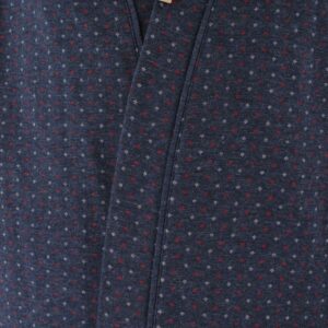 Peignoir long homme gris bleuté MASSANA