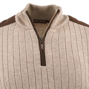 pull laine viscose cachemire beige BEST GUEST modèle Forges