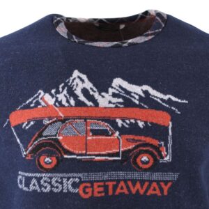tenue d’intérieur interlock MASSANA 2cv dans la montagne