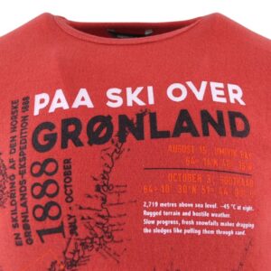 tenue d’intérieur interlock MASSANA t-shirt rouge pantalon gris