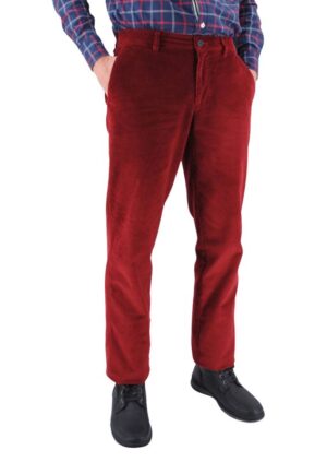 Pantalon velours velours rouge MENS Madison x-tend 4180Men