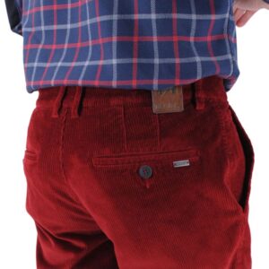 Pantalon velours velours rouge MENS Madison x-tend 4180Men