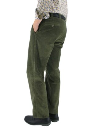 Pantalon homme velours vert MENS Madrid 4180Med
