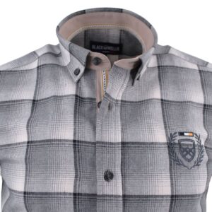 Chemise homme BLACK WELLIS flanelle grise