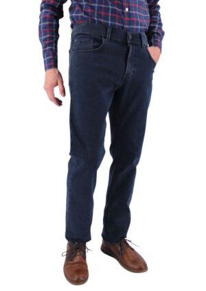Pantalon jean chaud PIONEER Rando Mégaflex Thermo bleu foncé