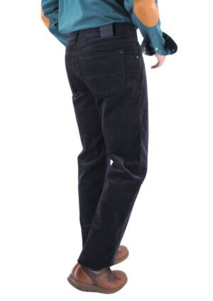 Pantalon velours homme 5 poches PIONEER Rando bleu marine