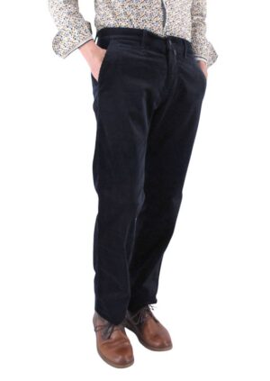 Pantalon velours PIERRE CARDIN marine Castres 3008Pie