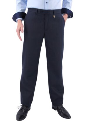 Pantalon ville laine LCDN bleu marine Sénior Trendy