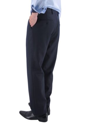 Pantalon ville laine LCDN bleu marine Sénior Trendy