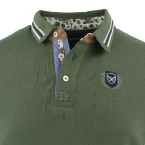 Polo manches longues BLACK WELLIS vert