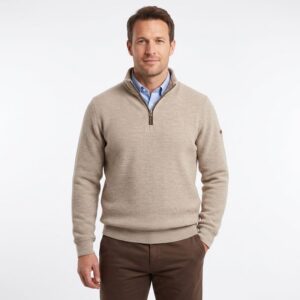 pull coton REDMOND beige