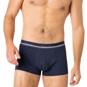 2 boxers homme marine EMINENCE coton longue durée