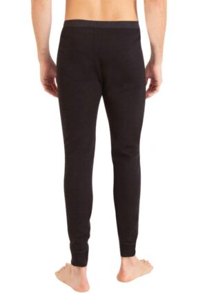caleçon long laine et coton EMINENCE 5W85 noir
