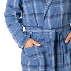 Peignoir EMINENCE chaud en flanelle