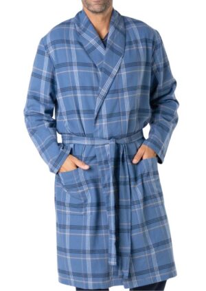 Peignoir EMINENCE chaud en flanelle
