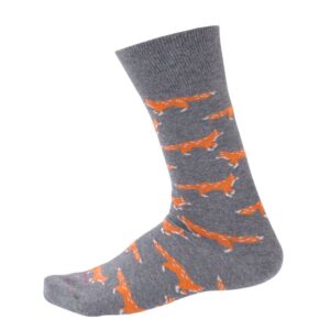 Chaussettes homme coton fantaisie renards LABONAL