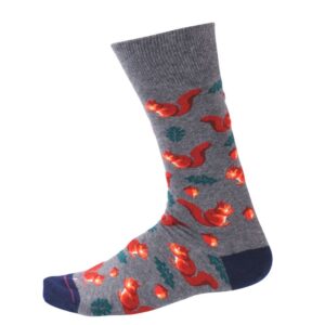 Chaussettes homme coton fantaisie écureuils LABONAL