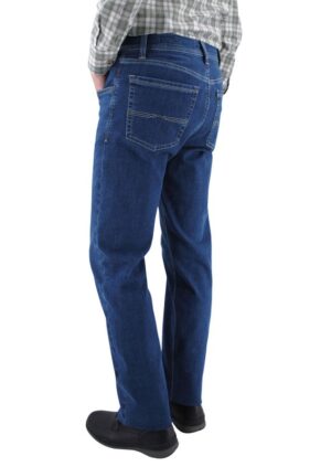 Pantalon jean homme 5 poches PIONEER Rando Mégaflex bleu 6588PiRa