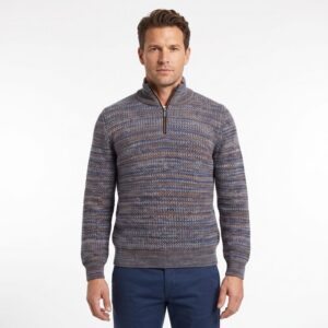 pull maille tricotée 100% coton MONTE CARLO