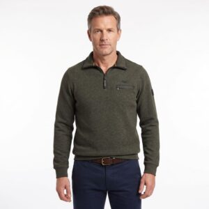 pull sweat MONTE CARLO vert kaki