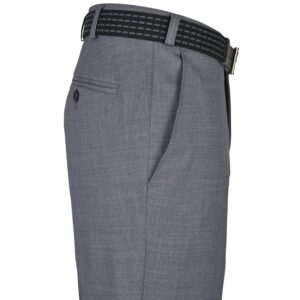 Pantalon homme ville laine fine MENS Madrid gris 9620Med