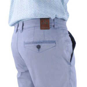 Pantalon homme bleu chiné blanc MENS Méran 4419Men