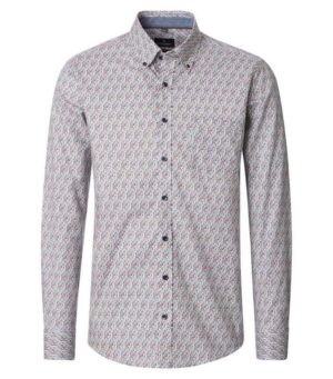 Chemise homme CASA MODA aux bĂątons de couleurs Casual Fit