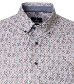 Chemise homme CASA MODA aux bĂątons de couleurs Casual Fit