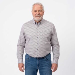 Chemise homme CASA MODA aux bâtons de couleurs Casual Fit