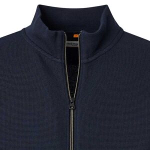 Gilet homme coton avec poches bleu foncé REDMOND