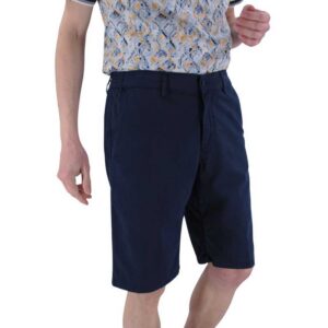 Bermuda homme LCDN marine ceinture extensible modĂšle Murray