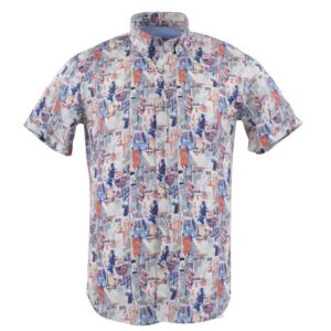 chemise imprimée thème musique THE SURFCAR