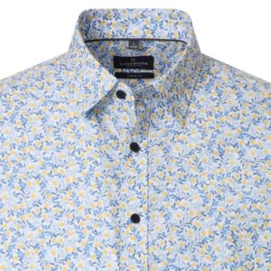 chemise manches courtes CASA MODA motif citron coupe Casual Fit